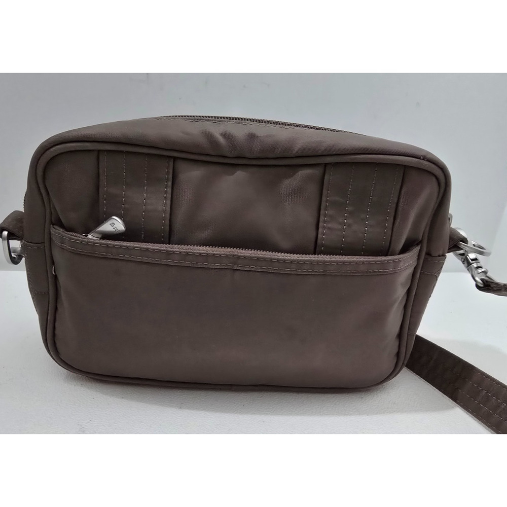 Lug Carousel Crossbody Bag Purse RFID Taupe Quilted - Picture 5 of 16